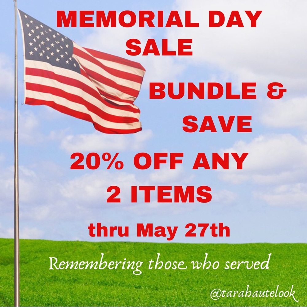 Memorial Day Sale Bundle & Save 20%
